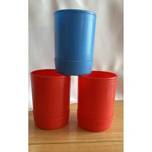 VTG Yahtzee Replacement Shaker Cups Lot Of 3